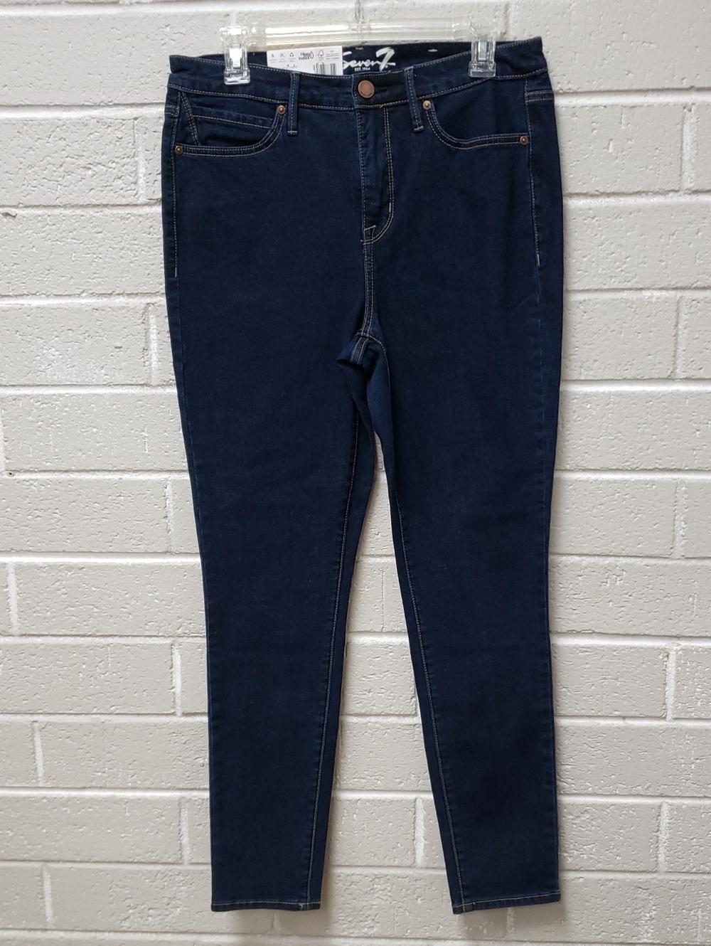 Seven7 Dark Navy Women’s Skinny Jeans